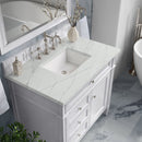 James Martin Brittany 36" Single Bathroom Vanity, Bright White