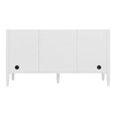 James Martin Myrrin 60" Double Bathroom Vanity, Bright White