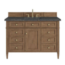 James Martin Brittany 48" Single Bathroom Vanity, Pecan