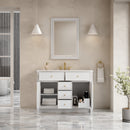 James Martin Bellshire 48" Single Bathroom Vanity, Bright White