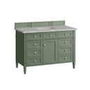 James Martin Brittany 48" Single Bathroom Vanity, Smokey Celadon