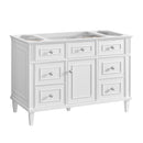 James Martin Lorelai 48" Single Bathroom Vanity, Bright White