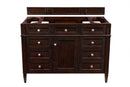 James Martin Brittany 48" Single Bathroom Vanity, Burnished Mahogany