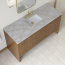 James Martin Hudson 60" Single Bathroom Vanity, Honey Oak