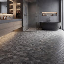 Henley 11.75" x 12" Natural Marble Mesh-Mounted Mosaic Tile 2" Hexagon-MSI Collection