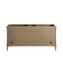 James Martin Kinnsden 72" Double Bathroom Vanity, Weathered Oak