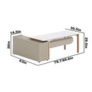 Easton · Modern L-Shaped Executive Desk