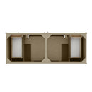 James Martin Chicago 60" Double Bathroom Vanity, Walnut Whisper