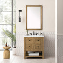 James Martin Breckenridge 30" Single Bathroom Vanity, Light Natural Oak