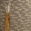 Driftwood Interlocking 11.81" x 11.81" Glass Mesh-Mounted Mosaic Tile Pattern-MSI Collection