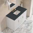 James Martin Bellshire 48" Single Bathroom Vanity, Bright White