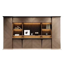 Brandy · Office Shelves w/ Integrated Lighting & Storage
