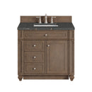 James Martin Bristol 36" Single Bathroom Vanity, Whitewashed Walnut