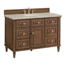 James Martin Lorelai 48" Single Bathroom Vanity, Mid-Century Walnut