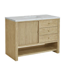 James Martin Marigot 48" Single Bathroom Vanity, Sunwashed Oak
