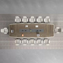 Alwyn · Conference Room Meeting Table