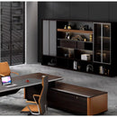 Fulton · Office Shelves w/ Integrated Lighting & Closet Storage