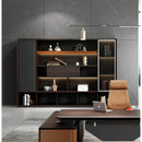 Fulton · Office Shelves w/ Integrated Lighting & Closet Storage