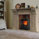 Emperador Light Brown Marble - Hand-carved Fireplace Surround