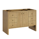 James Martin Hudson 48" Single Bathroom Vanity, Light Natural Oak