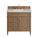 James Martin Brittany 36" Single Bathroom Vanity, Pecan