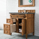 James Martin Brittany 30" Single Bathroom Vanity, Saddle Brown