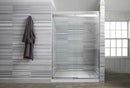 equator white marble floor wall tile 12x24 polished installed on modern shower walls