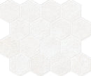 Explore Arctic White Mosaic D Quartz Look Porcelain Mosaics 12x10