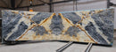 Explosion Blue Bookmatching Marble Slabs Polished - Full Truckload 2 slabs front view
