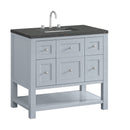 James Martin Breckenridge 36" Single Bathroom Vanity, Serenity Blue