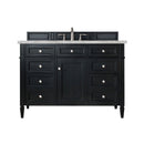 James Martin Brittany 48" Single Bathroom Vanity, Black Onyx