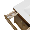 James Martin Bellshire 36" Single Bathroom Vanity, Honey Oak