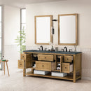 James Martin Breckenridge 72" Double Bathroom Vanity, Light Natural Oak