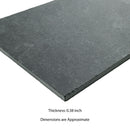 Montauk Black Gauged Slate Wall and Floor Tile - MSI Collection