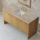 James Martin Hudson 60" Single Bathroom Vanity, Light Natural Oak