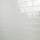 Urbano Dusk Ceramic White Subway Tile 4"x12" Glossy - MSI Collection
