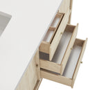 James Martin Marigot 72" Double Bathroom Vanity, Sunwashed Oak