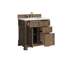 James Martin Brookfield 36" Single Bathroom Vanity, Pecan