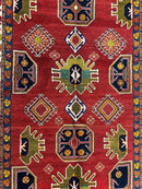Hand-Knotted Persian Meshgin Wool Rug – 5’ x 11’ – Vintage Tribal Masterpiece