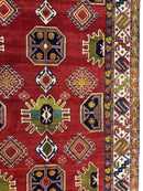 Hand-Knotted Persian Meshgin Wool Rug – 5’ x 11’ – Vintage Tribal Masterpiece