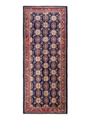 Fine Vintage Weramin Persian Runner / Area Rug 10'2'' x 4'3''