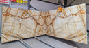 Fiore D'oro White Bookmatching Marble Slabs Polished - Full Truckload 2 slabs bookmatching view