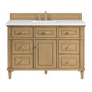 James Martin Lorelai 48" Single Bathroom Vanity, Light Natural Oak