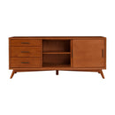 Flynn Large TV Console, Chestnut