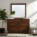 Flynn Mirror, Walnut
