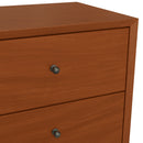 Flynn Mid-Century Nightstand, Chestnut Mahogany
