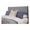 Flynn Panel Bed, Chestnut/Grey