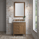 James Martin Brittany 30" Single Bathroom Vanity, Saddle Brown