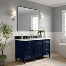 James Martin Brittany 60" Single Bathroom Vanity, Victory Blue