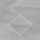 fossil snow pattern porcelain pavers matte floor tile LPAVNFOSSNOPAT angle view